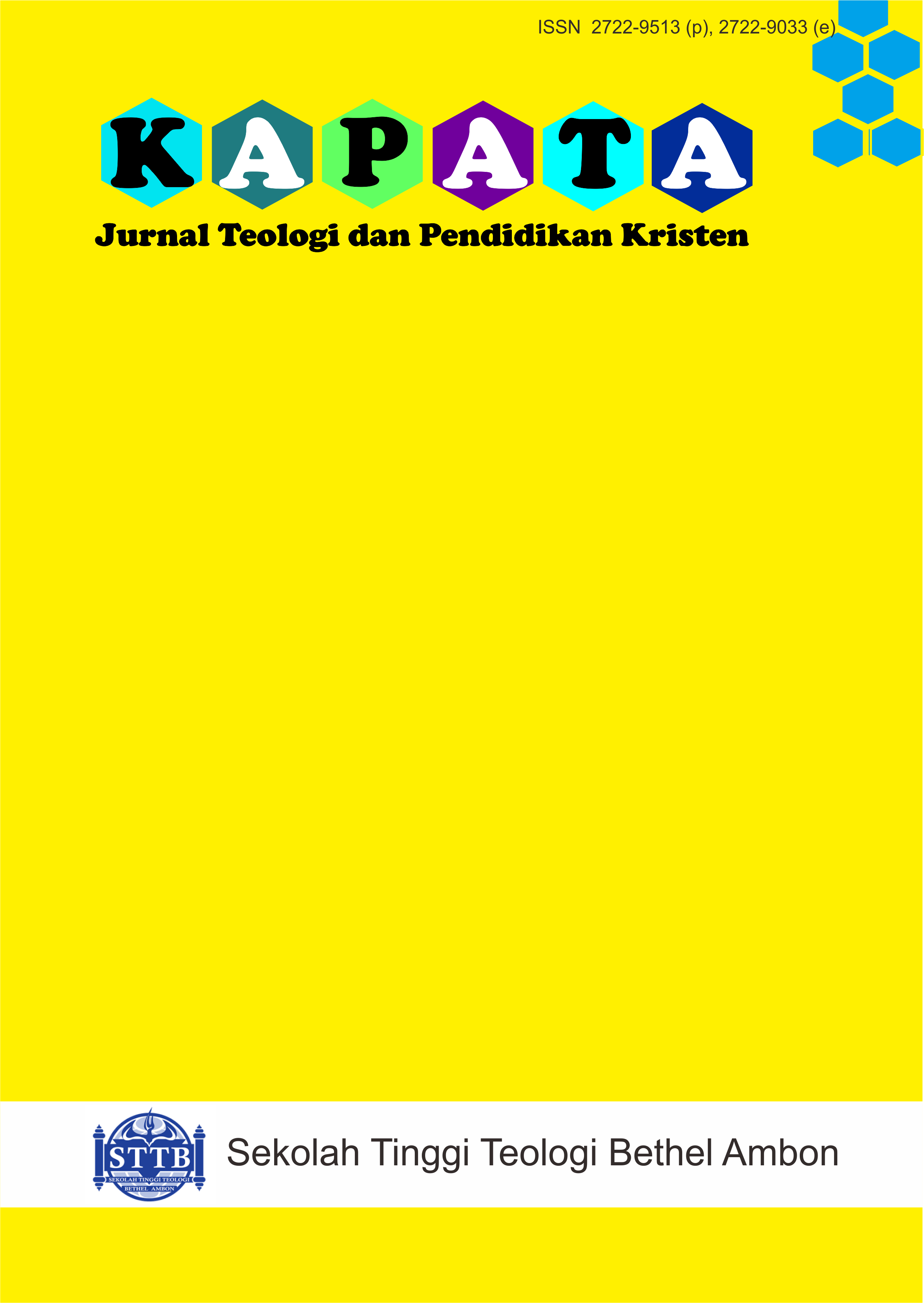 					View Vol. 6 No. 2 (2025): Journal of Theology and Christian Education
				